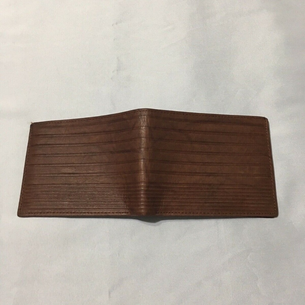 Men's Leather Wallet Pockets ID Credit Card Holder